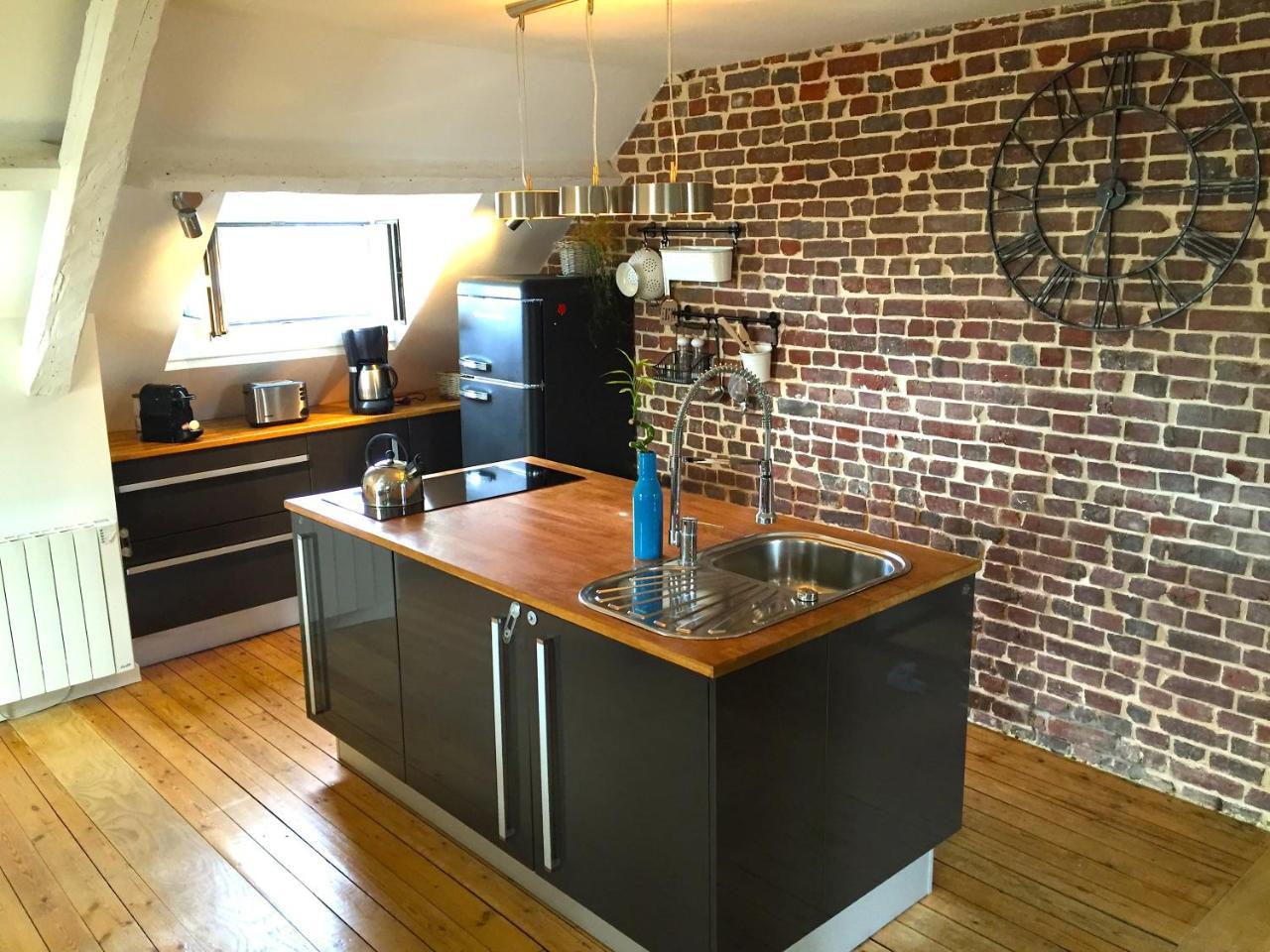 Le Loft Du Clocheton Apartment Etretat Bagian luar foto